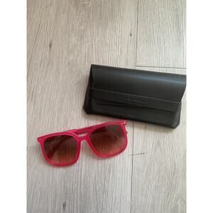 Isabel Marant Pink Rectangle Sunglasses